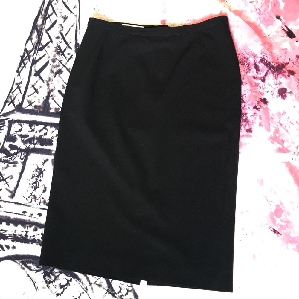 Dolce and Gabanna Wool Stretch Skirt